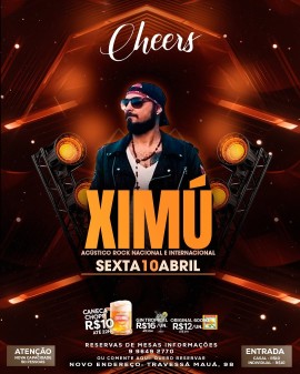 Ximú - Acústico no Cheers Pub & Café