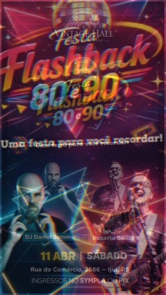 Festa Flashback 80 e 90