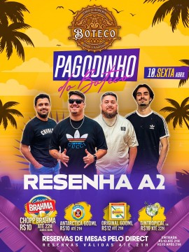 Pagodinho do Boteco - Resenha A2