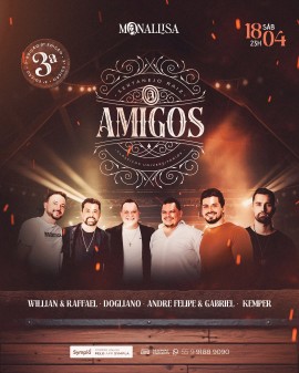 AMIGOS IJUÍ - Sertanejo Raiz (3ª Edição)