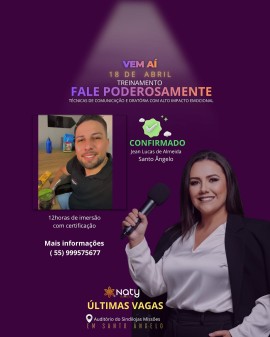 Fale Poderosamente - Treinamento de Comunicação e Oratória
