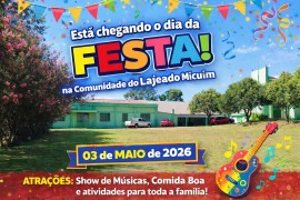 Festa na Comunidade do Lajeado Micuim