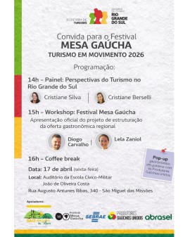 Festival Mesa Gaúcha - Turismo em Movimento 2026