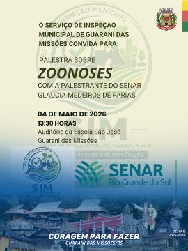 Palestra sobre Zoonoses
