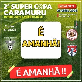 2ª Super Copa Caramuru - Futebol Sete (Categoria Base)