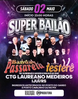 Super Bailão - Banda Passarela e Grupo Festerê