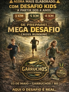 Desafio Garruchos - Mega Desafio Cross Running