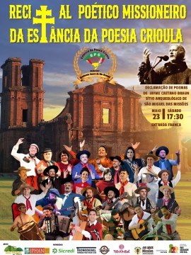 Recital Poético Missioneiro da Estância da Poesia Crioula