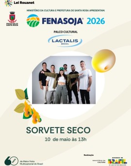 Sorvete Seco - FENASOJA 2026