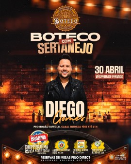 Boteco com Sertanejo - Diego Gomes
