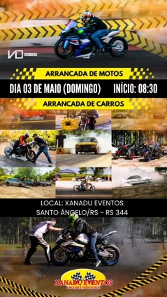 Arrancada de Motos e Carros - Xanadu Eventos