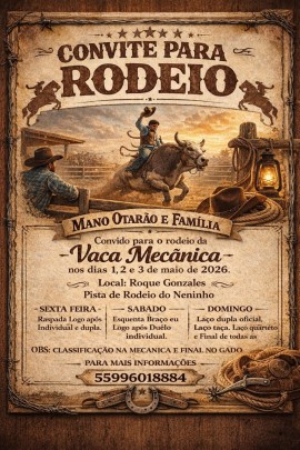 Rodeio Vaca Mecânica - Mano Otarão e Família