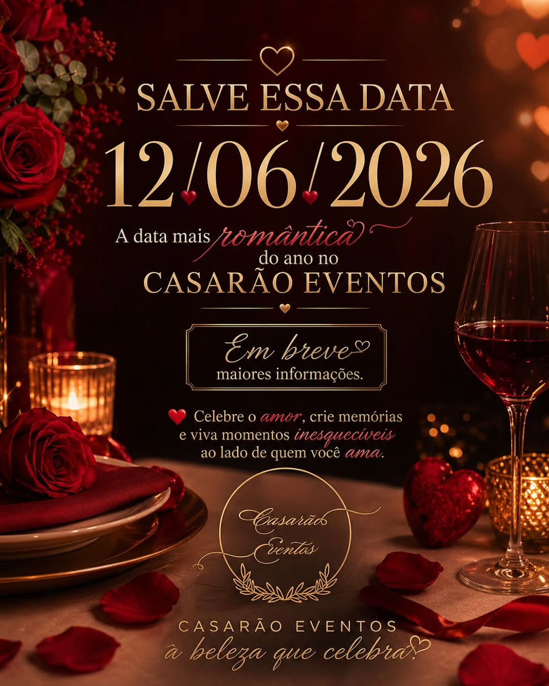 Noite Romântica - Casarão Eventos