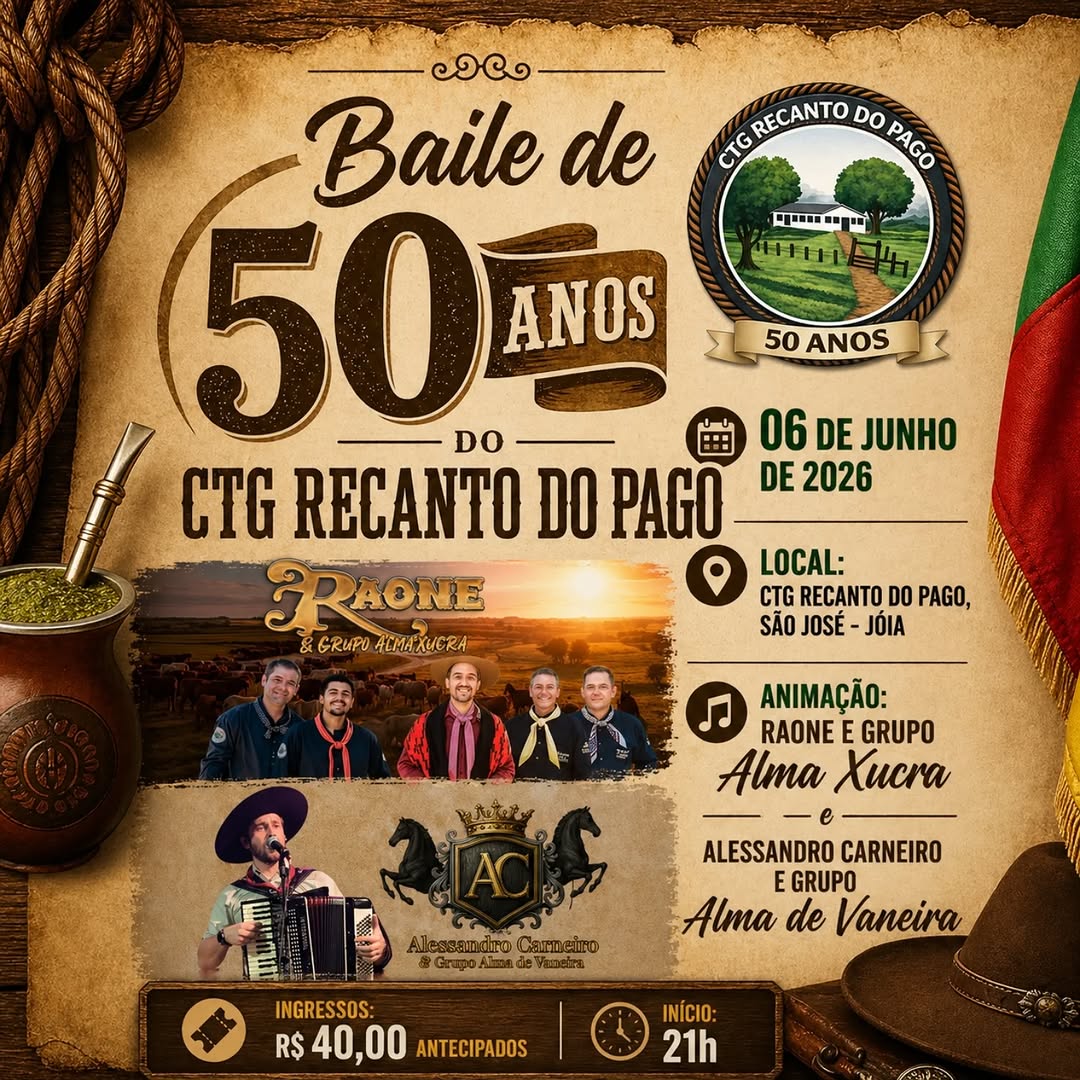 Baile de 50 Anos do CTG Recanto do Pago