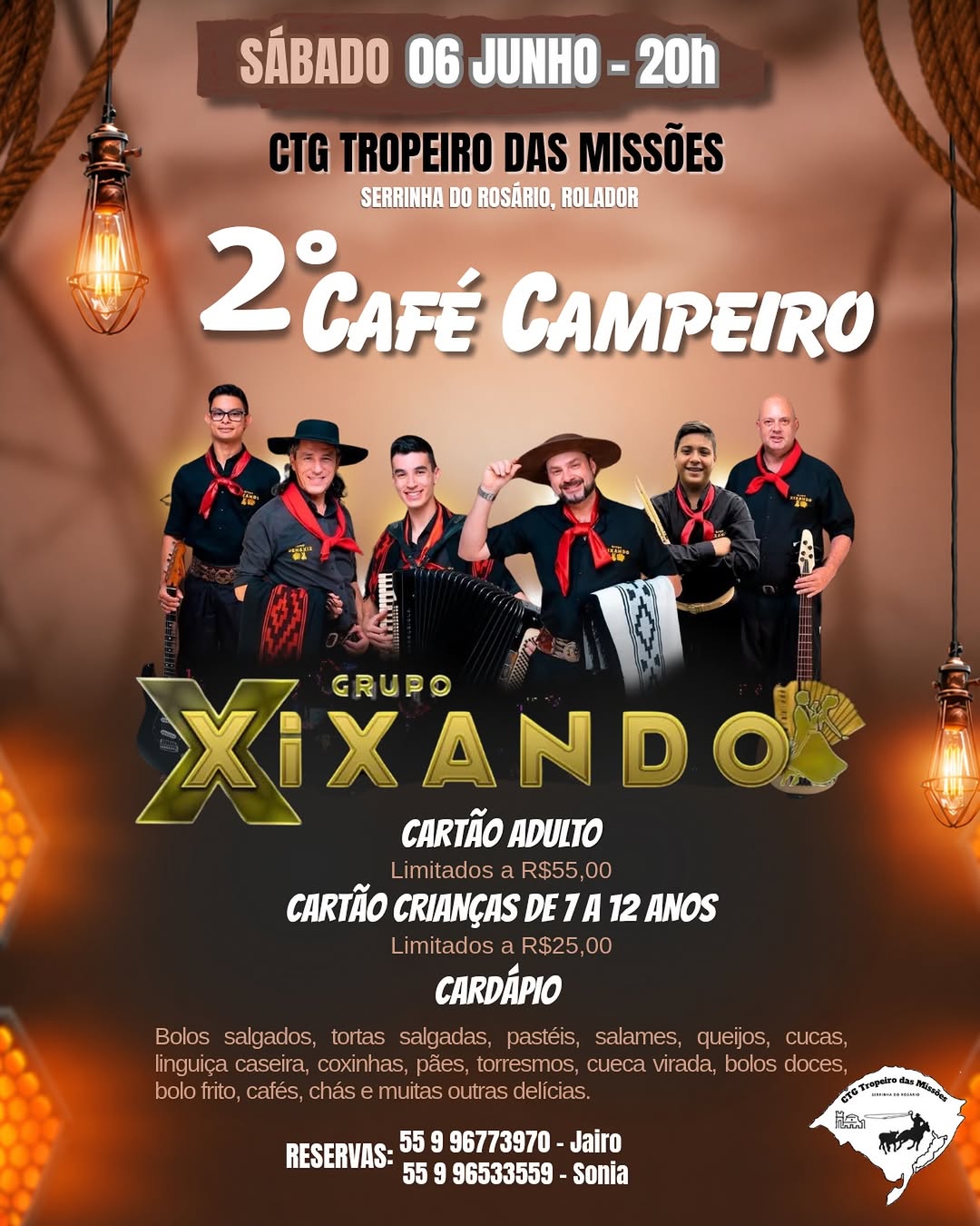 2º Café Campeiro - Grupo Xixando