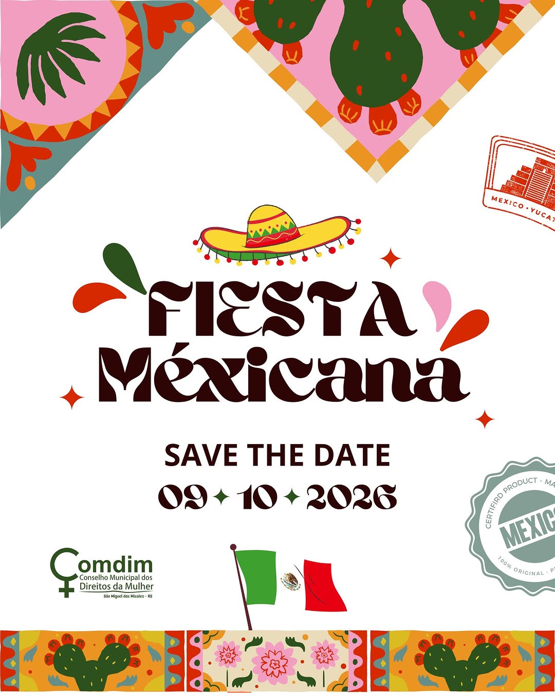 Fiesta Mexicana - Baile das Dengosas