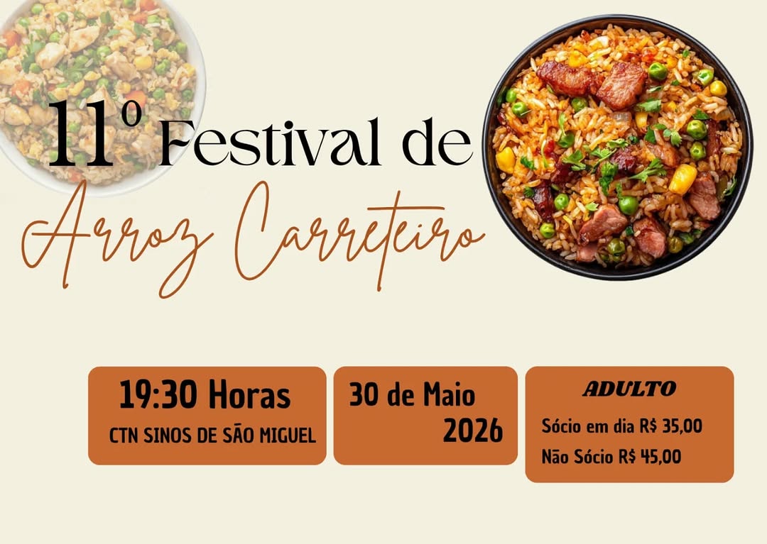 11º Festival de Arroz de Carreteiro