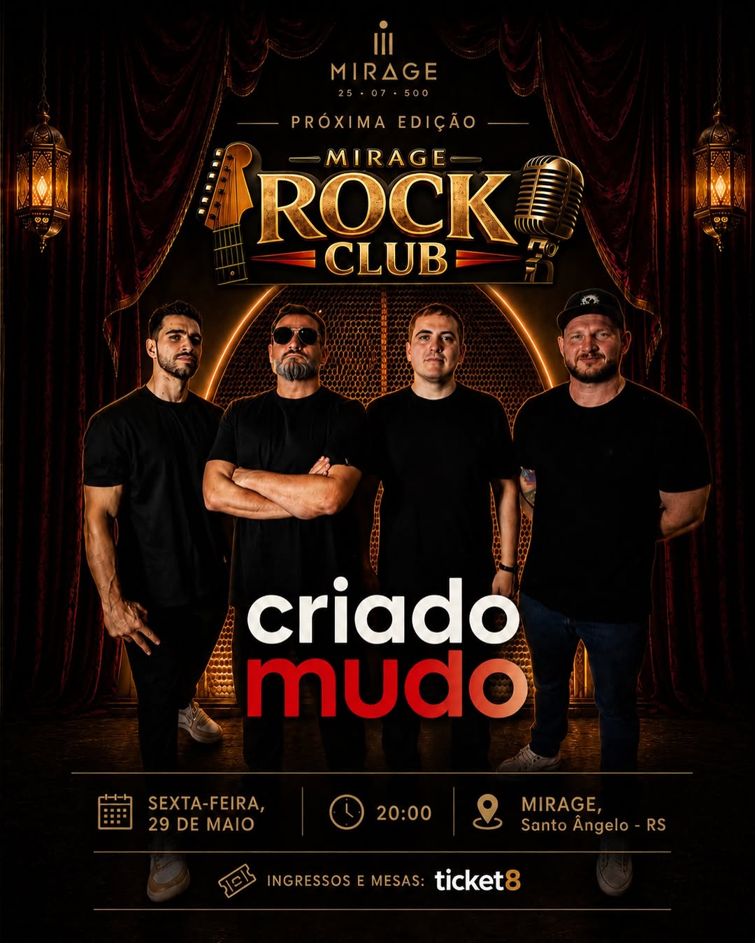 Mirage Rock Club: Criado Mudo