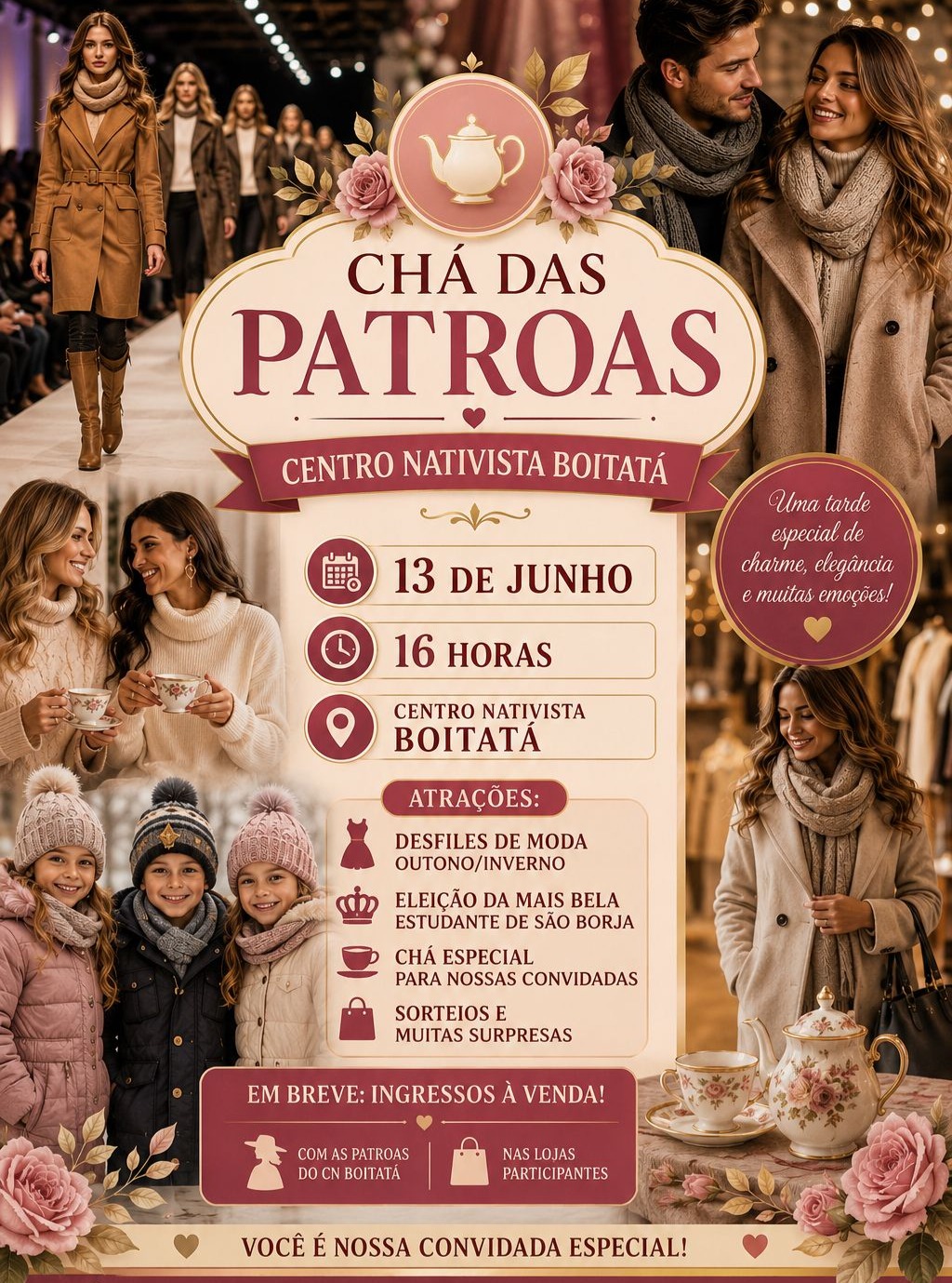 Chá das Patroas - Centro Nativista Boitatá