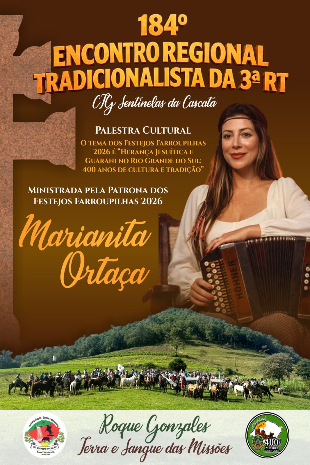 Palestra Cultural - 184º Encontro Regional Tradicionalista da 3ª RT
