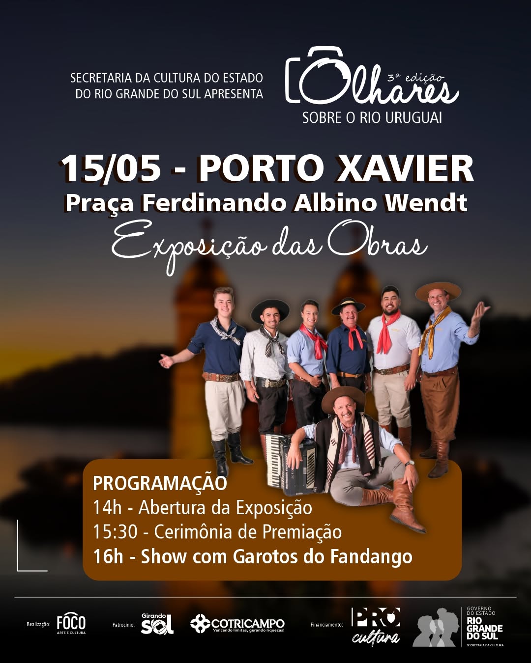 Olhares sobre o Rio Uruguai - 3ª Edição em Porto Xavier
