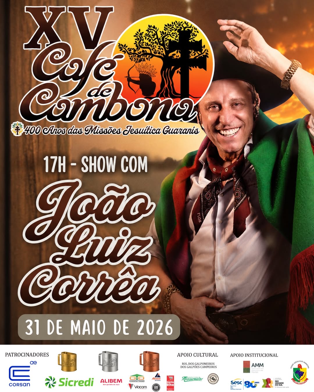 XV Café de Cambona - Show com João Luiz Corrêa
