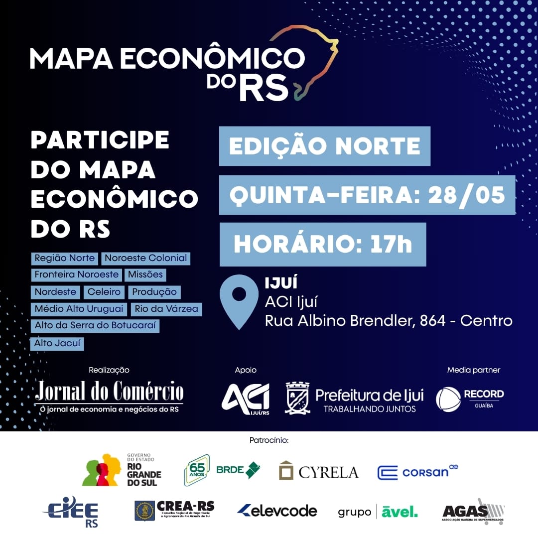 Mapa Econômico do RS - Edição Norte