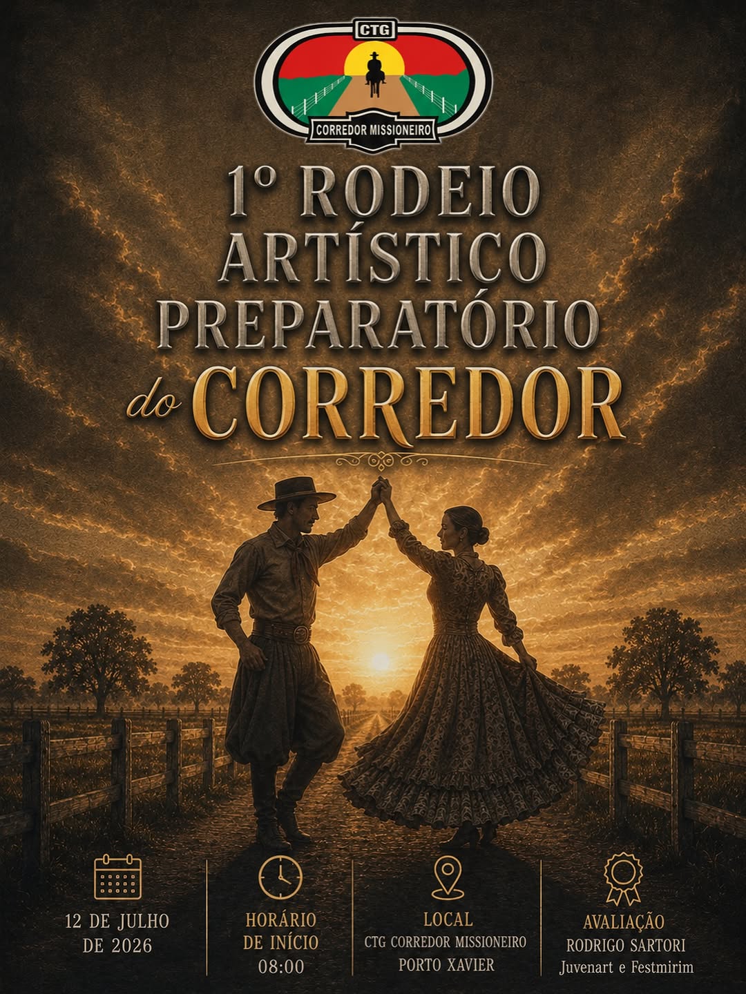1º Rodeio Artístico Preparatório do Corredor