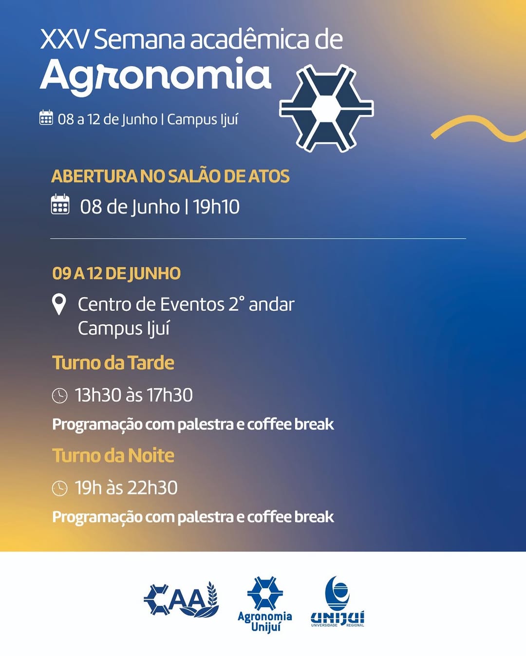 XXV Semana Acadêmica de Agronomia