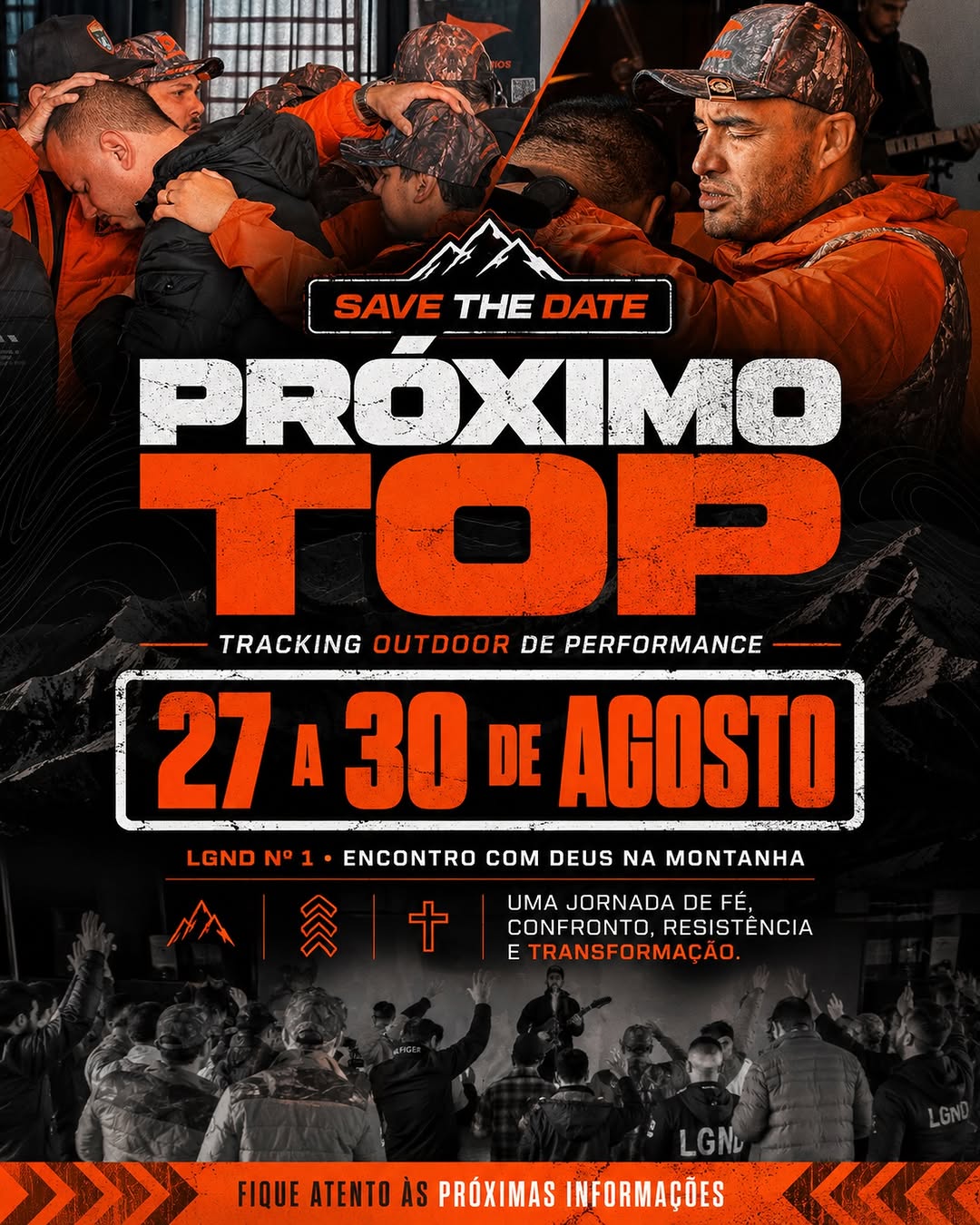 PRÓXIMO TOP - Tracking Outdoor de Performance