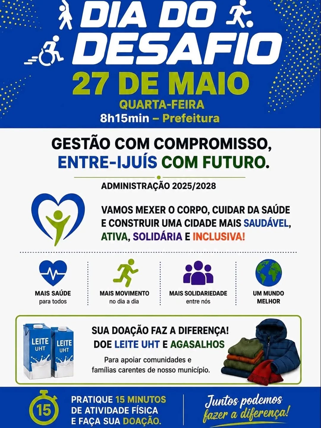 Dia do Desafio 2026 - Entre-Ijuís