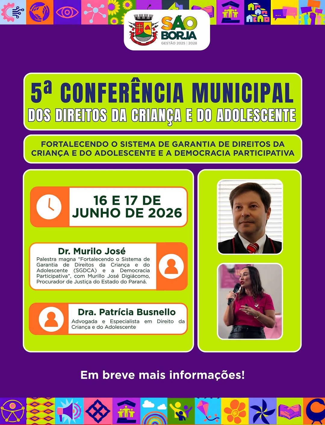 5ª Conferência Municipal dos Direitos da Criança e do Adolescente