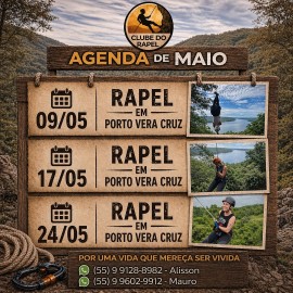 Rapel em Porto Vera Cruz