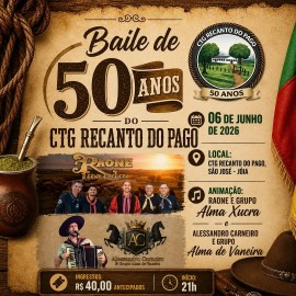Baile de 50 Anos do CTG Recanto do Pago