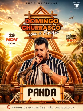 Domingo de Churrasco com o Panda