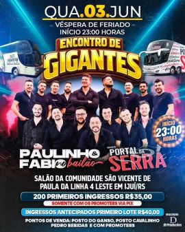 O Encontro de Gigantes