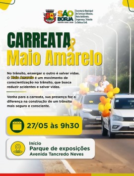 Carreata Maio Amarelo