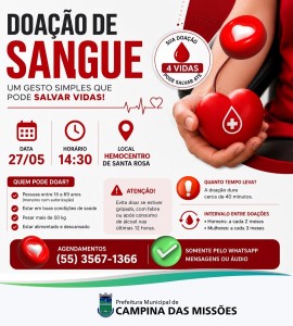 Doação de Sangue