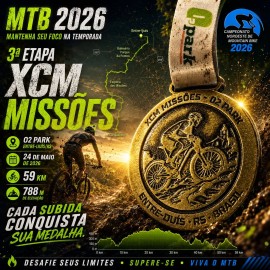 3ª Etapa XCM Missões - Campeonato Noroeste de Mountain Bike 2026