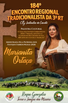 Palestra Cultural - 184º Encontro Regional Tradicionalista da 3ª RT