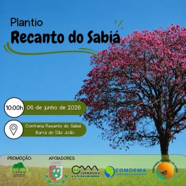 Plantio Recanto do Sabiá