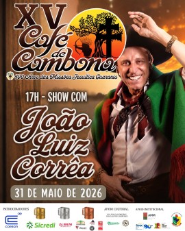 XV Café de Cambona - Show com João Luiz Corrêa