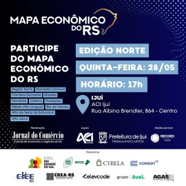 Mapa Econômico do RS - Edição Norte