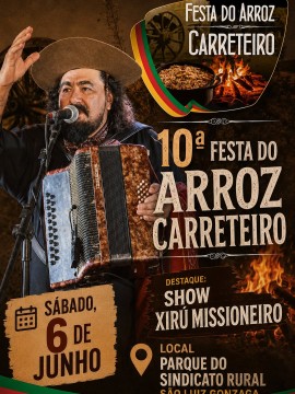 Show Xirú Missioneiro - 10ª Festa do Arroz Carreteiro