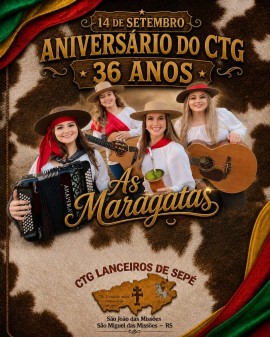 Aniversário do CTG Lanceiros de Sepé - 36 anos