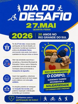 Dia do Desafio 2026 - São Paulo das Missões