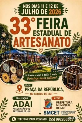33ª Feira Estadual de Artesanato
