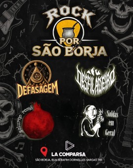 Rock por São Borja - Mês do Rock Solidário