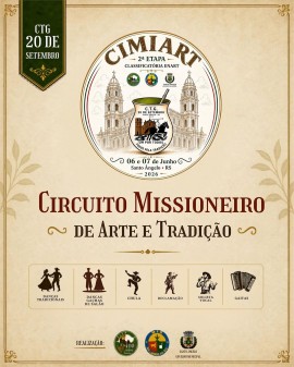 CIMIART - Circuito Missioneiro de Arte e Tradição (2ª Etapa Classificatória)