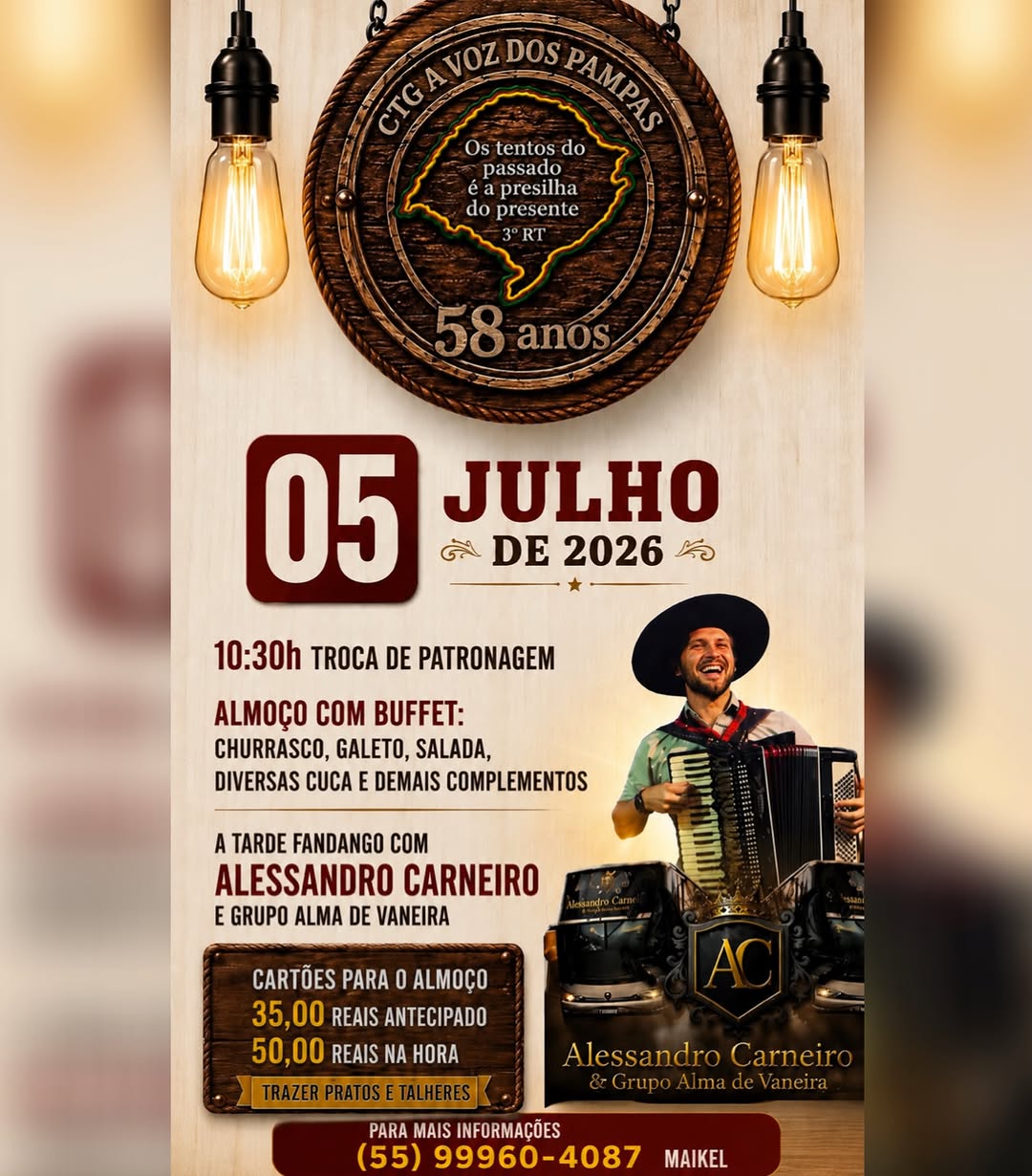 58 anos do CTG A Voz dos Pampas